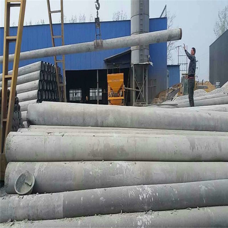 送抵河南駐馬店一車12米水泥電桿